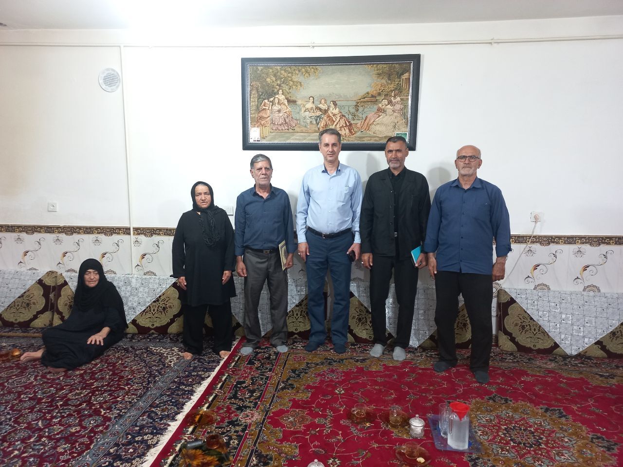 دیدار با 5 پیشکسوت بازنشسته شهرستان هرسین