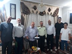 دیدار با پیشکسوت بازنشسته ذبیح الله گودرزی شهرستان دامغان