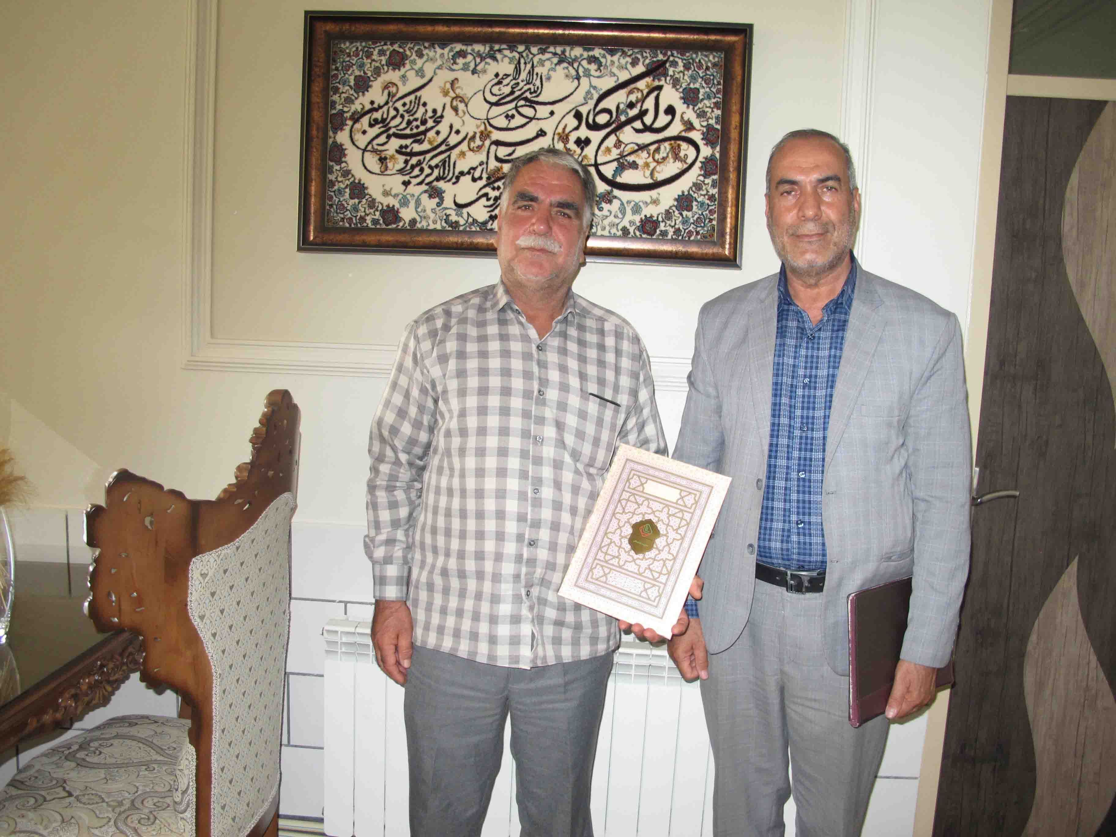 دیدار رئیس کانون بازنشستگان استان مرکزی با ۵ نفر از پیشکسوتان