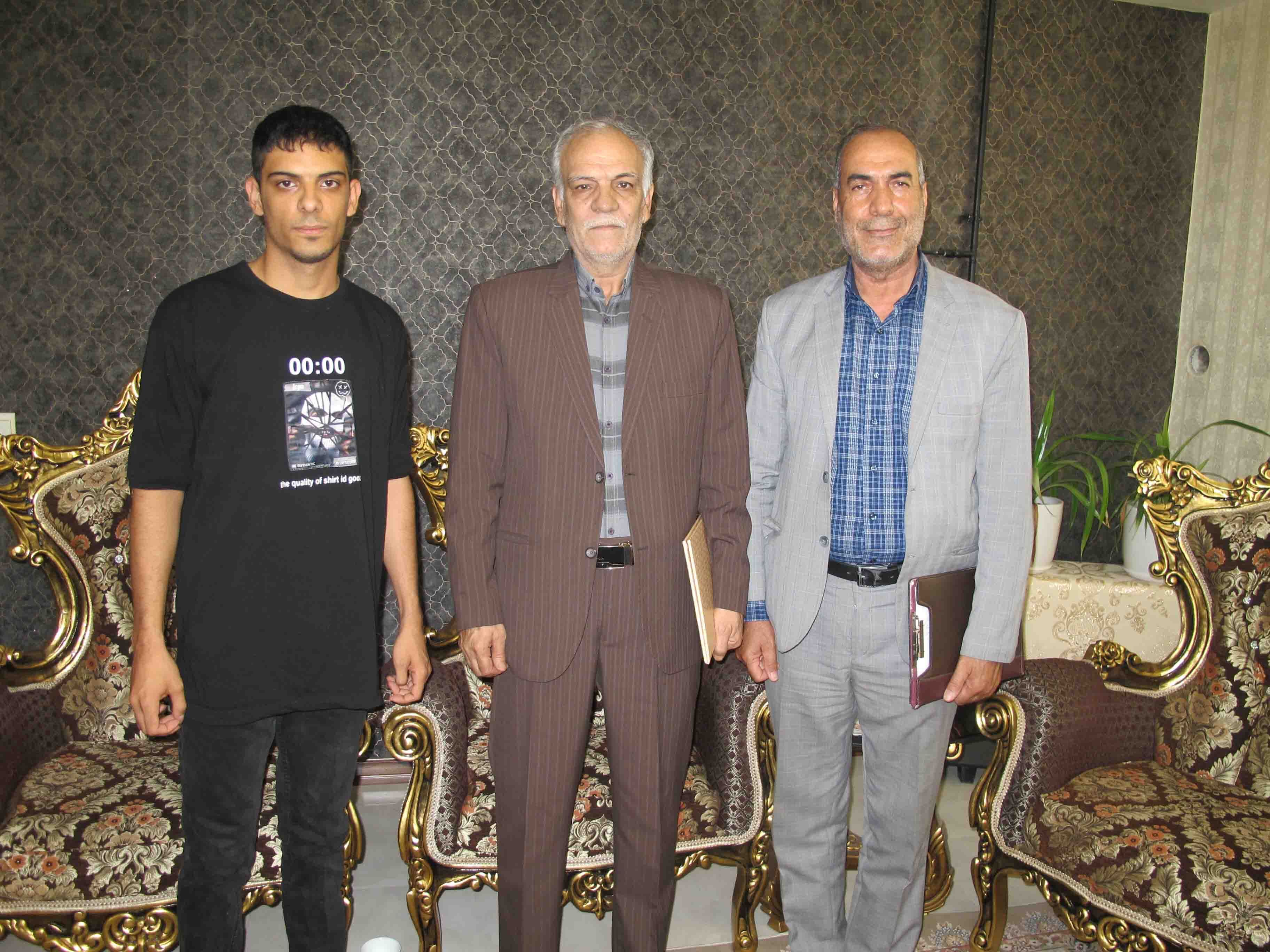 دیدار رئیس کانون بازنشستگان استان مرکزی با ۵ نفر از پیشکسوتان