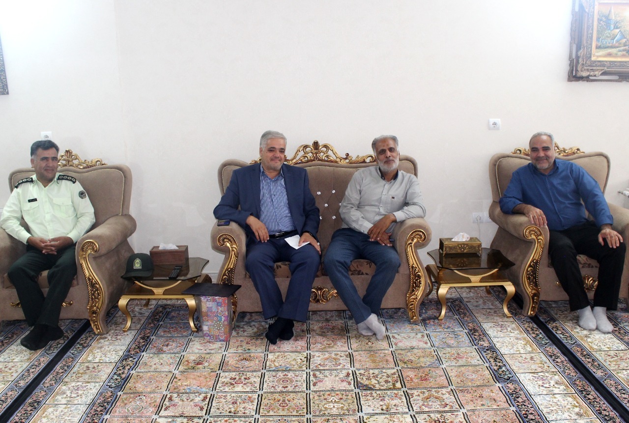 دیدار با ۴ پیشکسوت بازنشسته انتظامی استان خراسان جنوبی