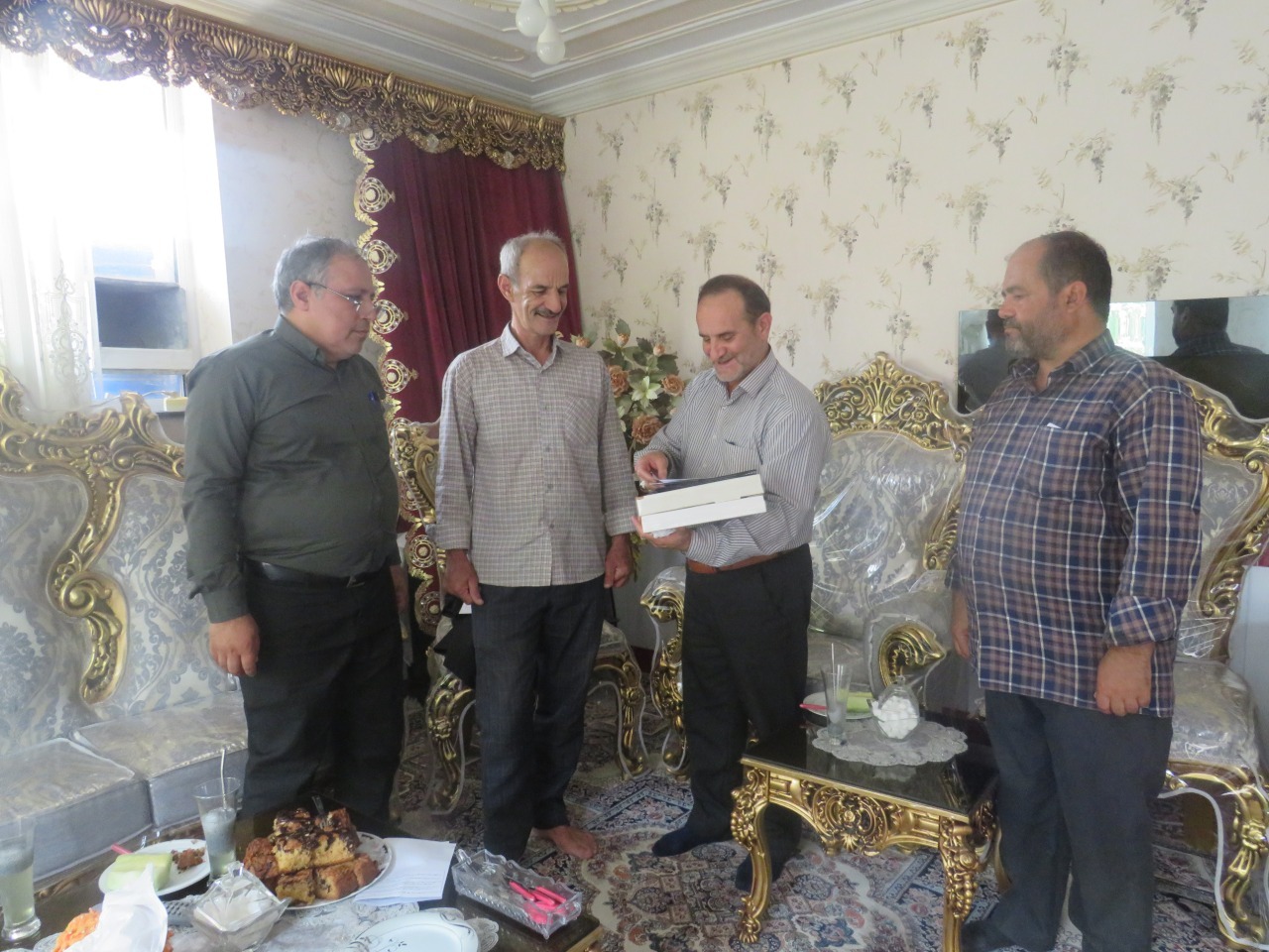 دیدار  با تعداد ۱۱ نفر از اعضای وابسته انتظامی شهرستان ملکان