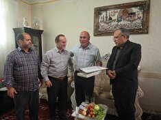 دیدار  با تعداد ۱۱ نفر از اعضای وابسته انتظامی شهرستان ملکان