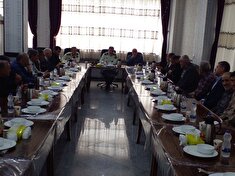 برگزاری جلسه هم اندیشی با سردار جواد تقوی فرمانده انتظامی استان اردبیل