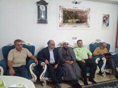 دیدار فرمانده انتظامی شهرستان خمام با پیشکسوتان