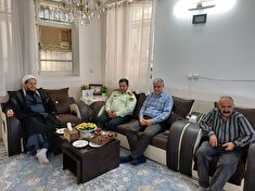 دیدار فرمانده انتظامی شهرستان رودبار با پیشکسوتان شهرستان