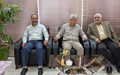 دیدار رئیس کانون بازنشستگان استان خراسان رضوی بامدیرعامل شرکت حافظ ثامن