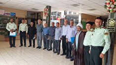 دیدار  با تعداد ۱۱ نفر از پیشکسوتان
