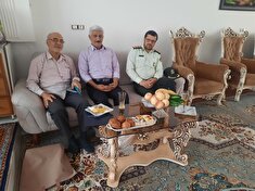 دیدار با ۲ نفر از پیشکسوتان در شهرستان نیشابور