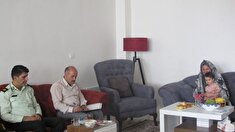 دیدار با سه نفر مستمری بگیر در شهرستان بجنورد