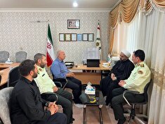 دیدار رئیس عقیدتی سیاسی فرماندهی انتظامی استان با رئیس کانون بازنشستگان انتظامی استان