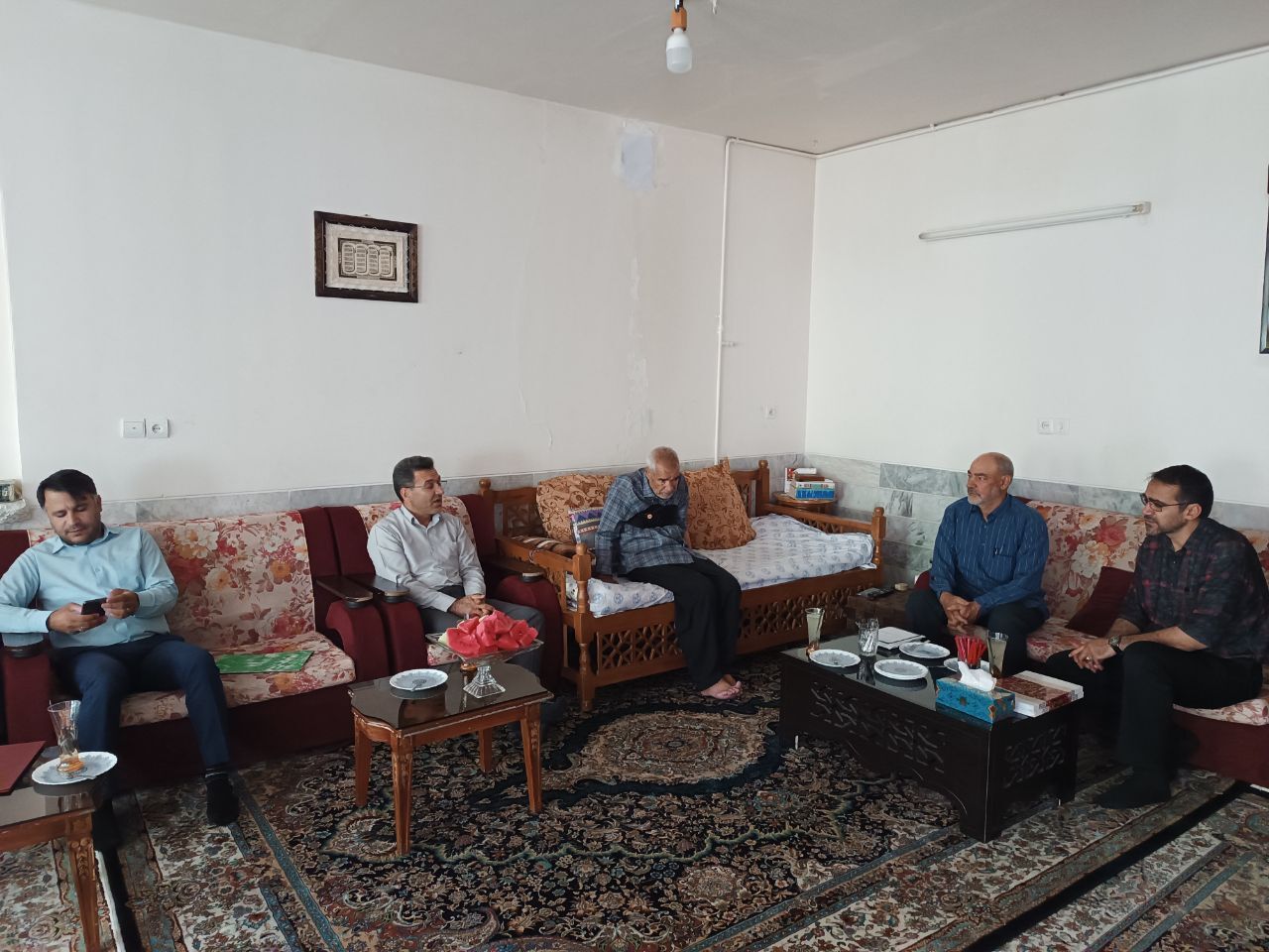 عیادت و دلجویی از پیشکسوتان انتظامی شهرستان گلپایگان