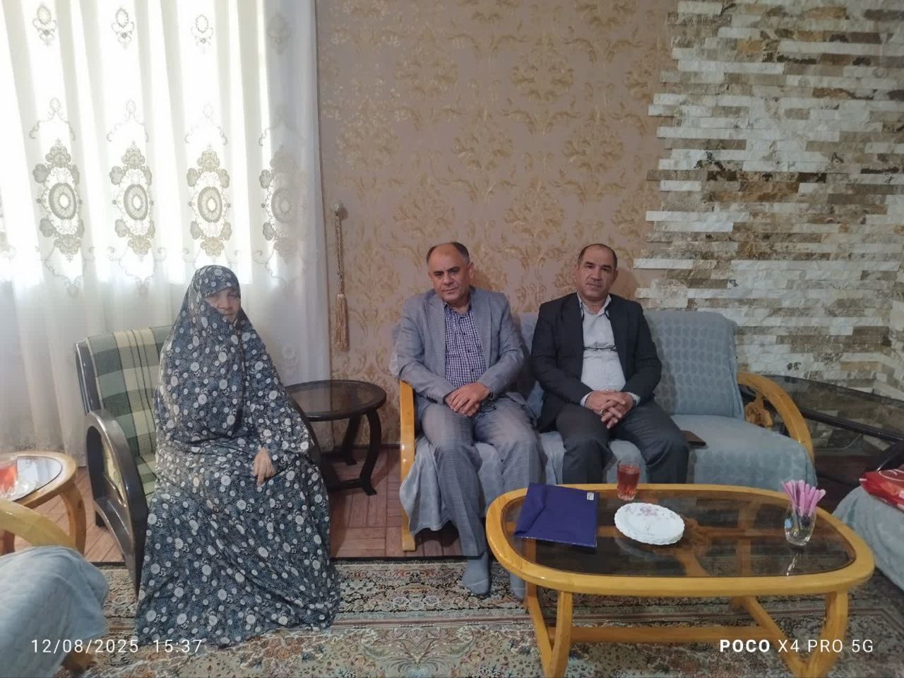 دیدار مدیر ارشد اداره بازنشستگی نیروهای مسلح استان البرز با 6 نفر از مستمری بگیران فراجا شهرستان فردیس