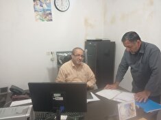 بازدید رئیس کانون بازنشستگان انتظامی  استان از دفترکانون بازنشستگان انتظامی نکا