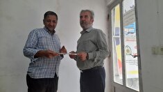 دیدار باپیشکسوت انتظامی در شهرستان نکا