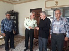 دیدار کانون بازنشستگان انتظامی شهرستان مراغه با تعداد ۳ نفر از اعضاء وابسته