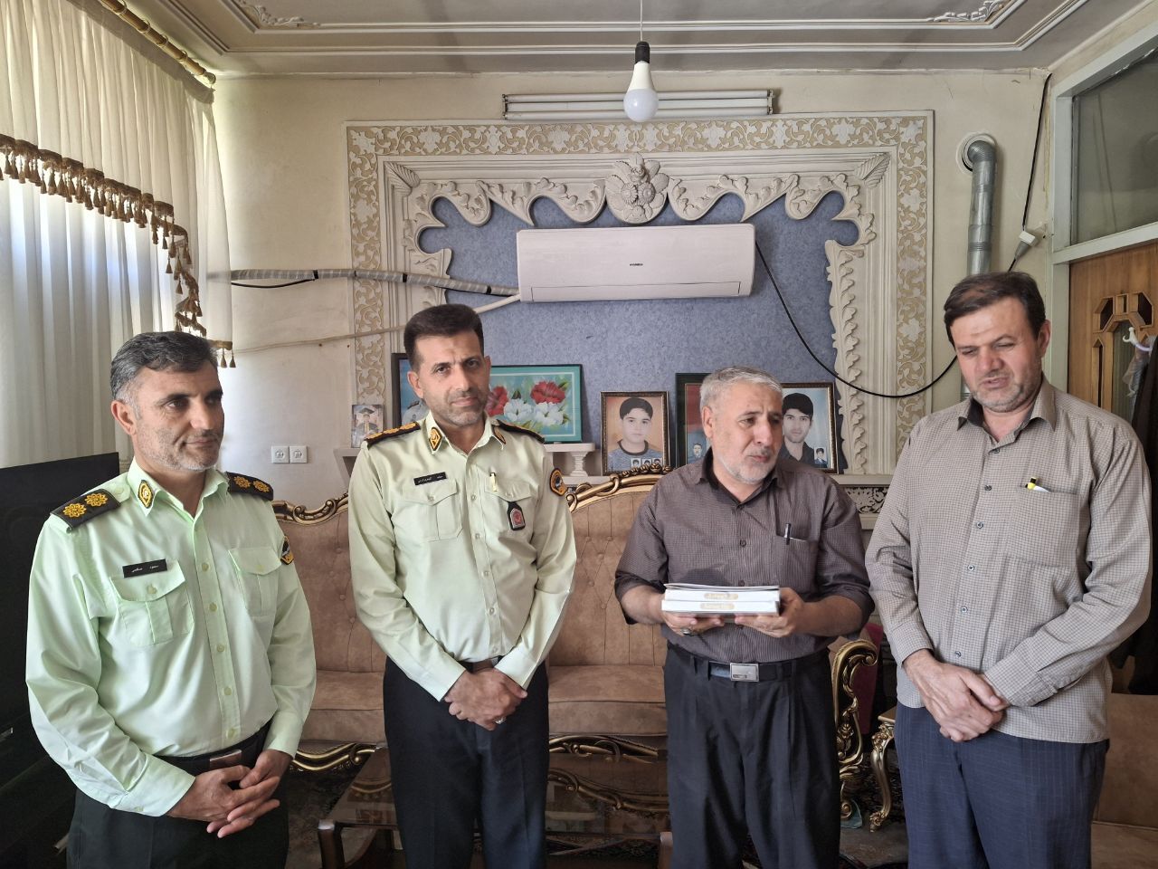 دیدار و ملاقات با ۸ نفر از اعضای وابسته شهرستان نجف آباد
