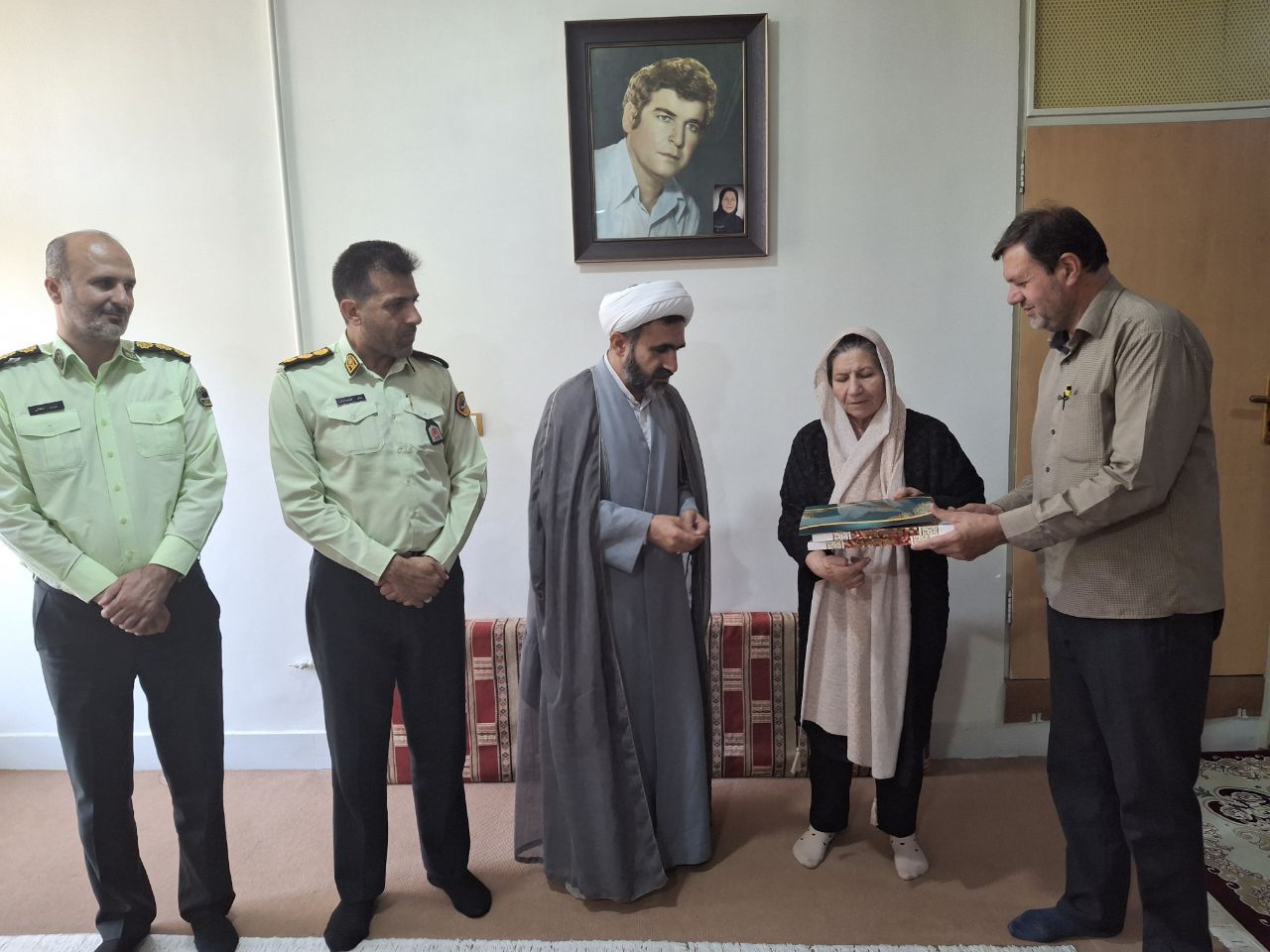 دیدار و ملاقات با ۸ نفر از اعضای وابسته شهرستان نجف آباد