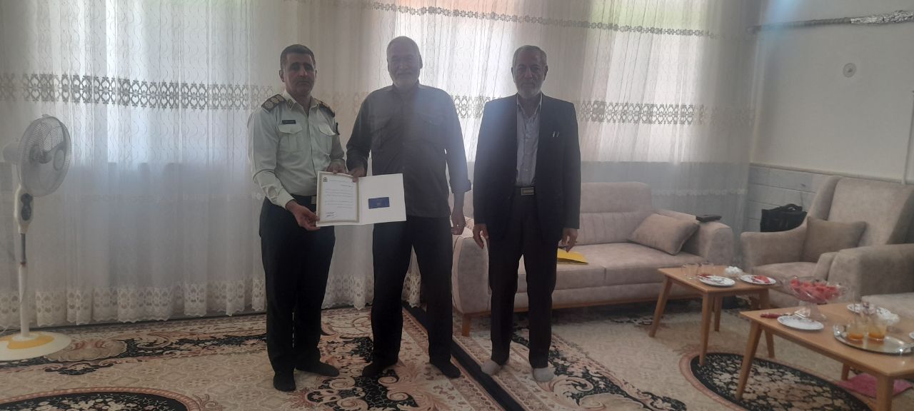 دیدار و سرکشی از 4 پیشکسوت در شهرستان ساوه