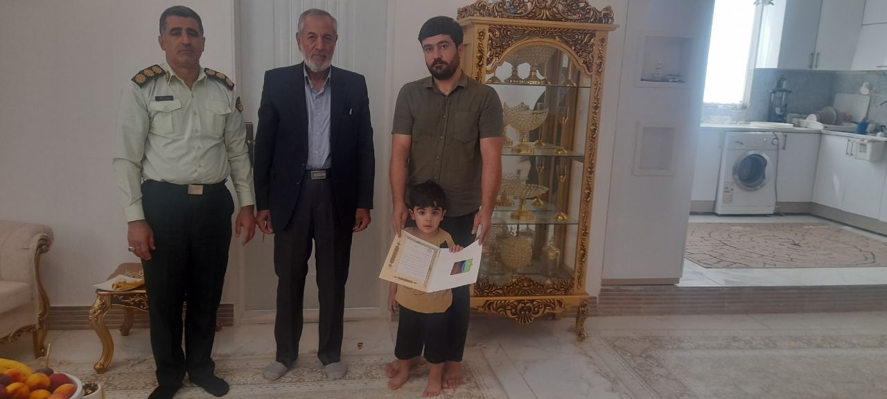 دیدار و سرکشی از 4 پیشکسوت در شهرستان ساوه