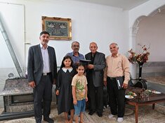 دیدار صمیمی با بازنشسته جناب آقای فیض الله نجفی