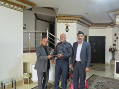 دیدار صمیمی با بازنشسته جناب آقای عباسعلی فتوحی بافقی