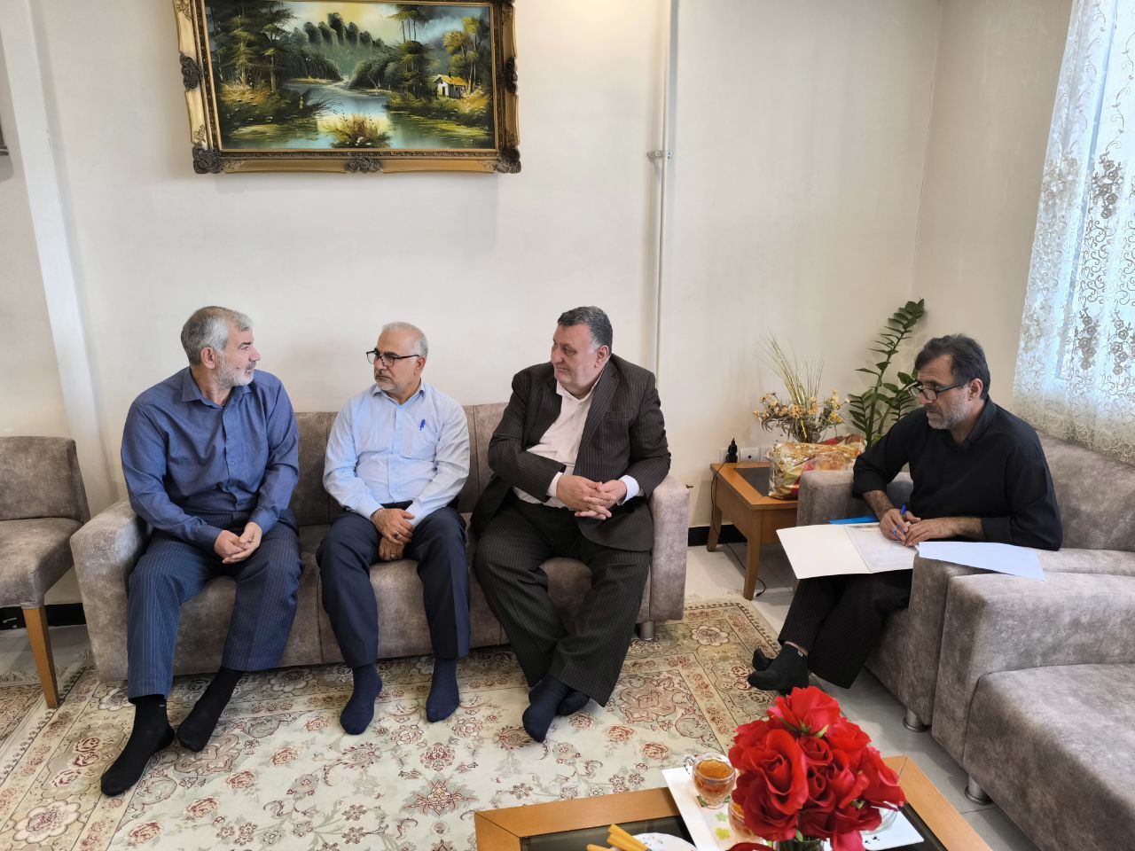 دیدار با 3 نفر از بازنشستگان آزاده شهرستان اهواز