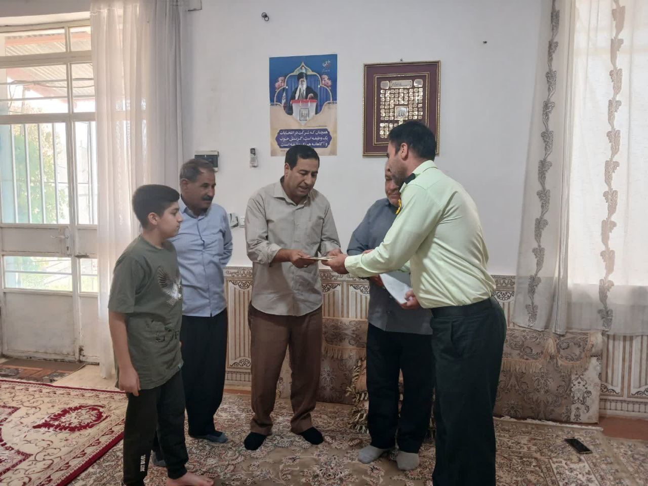 دیدار با2 پیشکسوت بازنشسته شهرستان سرپل ذهاب استان کرمانشاه