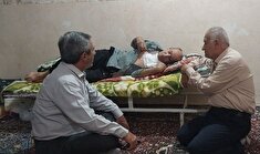 دیدار و عیادت از پیشکسوت انتظامی اسماعیل چغادکی