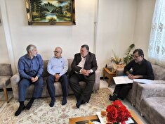 دیدار با ۳ نفر از بازنشستگان آزاده شهرستان اهواز