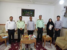 دیدار با ۳ نفر از بازنشستگان ومستمری بگیران  شهرستان رامهرمز   