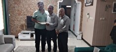 دیدار و سرکشی از پیشکسوت انتظامی خدارحم محمدی
