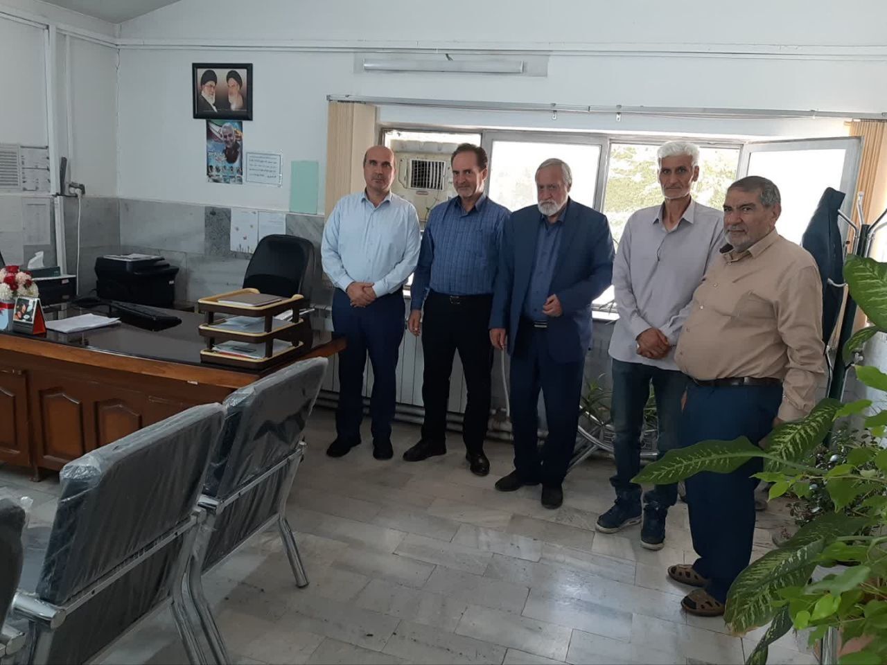دیدار و جلسه تعامل رئیس کانون بازنشستگان انتظامی شهرستان مرند با رئیس اداره بهزیستی به مناسبت هفته بهریستی