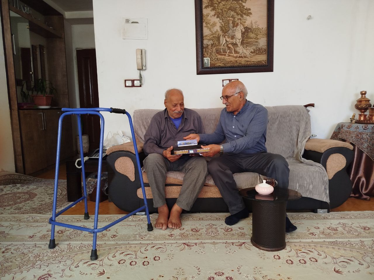 دیدار با چهار پیشکسوت شهرستان اصفهان