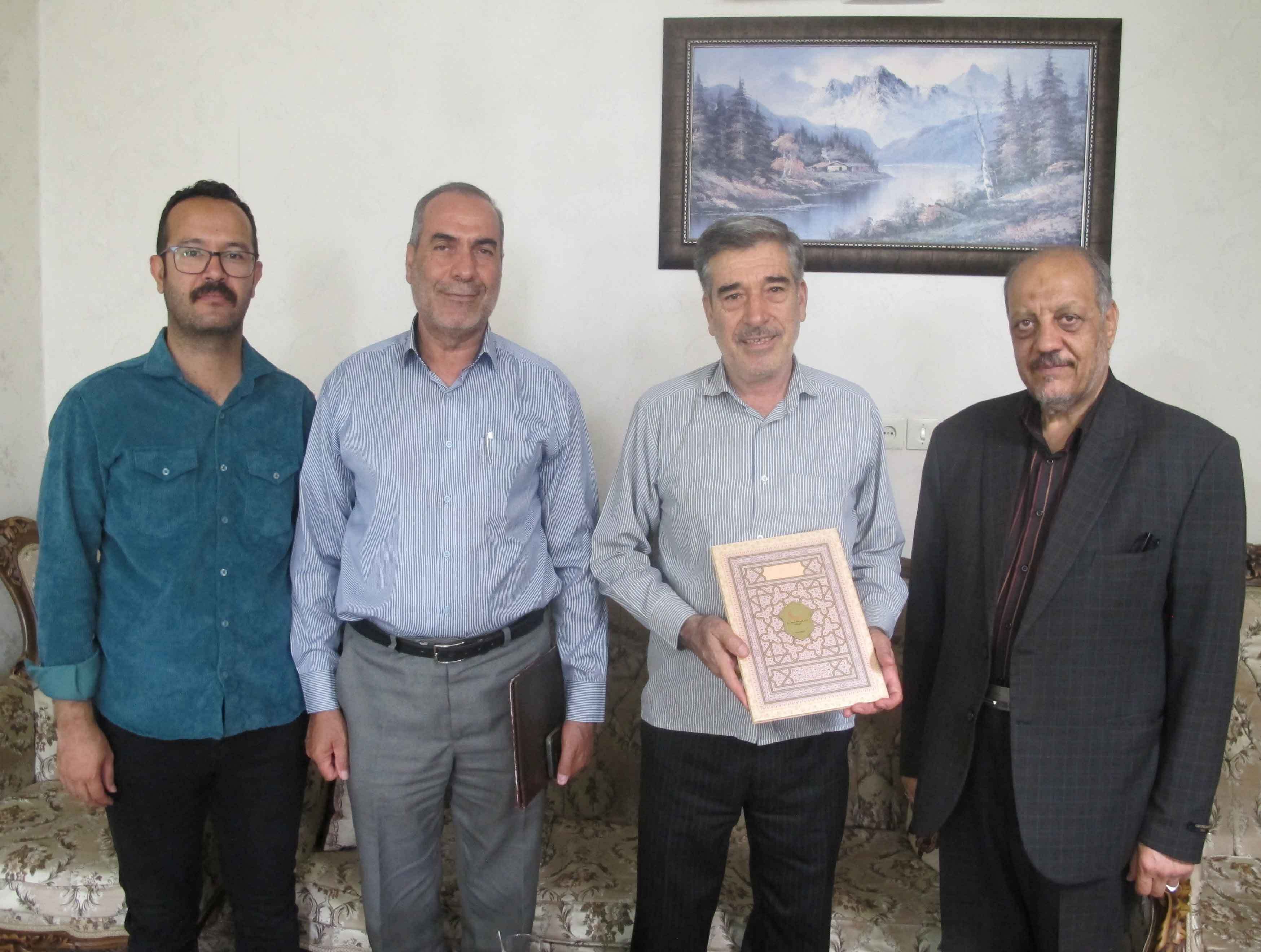 دیدار و سرکشی از 5 نفر پیشکسوت در شهرستان اراک
