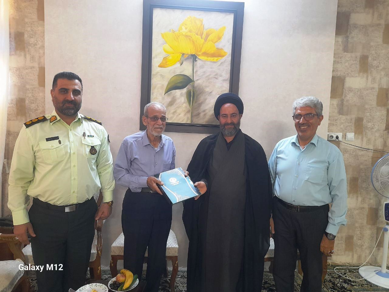دیدار و ملاقات با ۸ نفر از اعضای وابسته شهرستان کاشان
