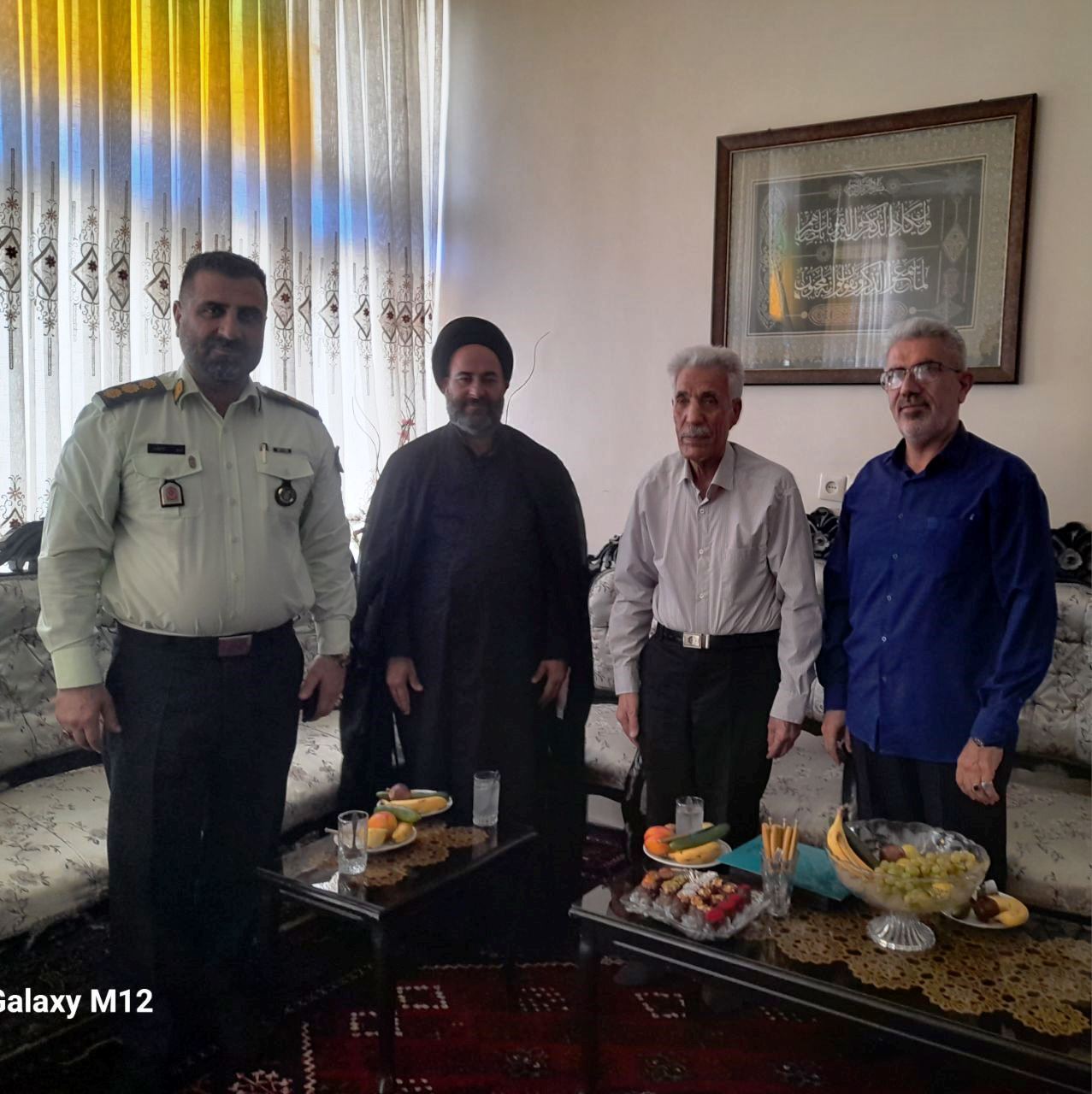 دیدار و ملاقات با ۸ نفر از اعضای وابسته شهرستان کاشان