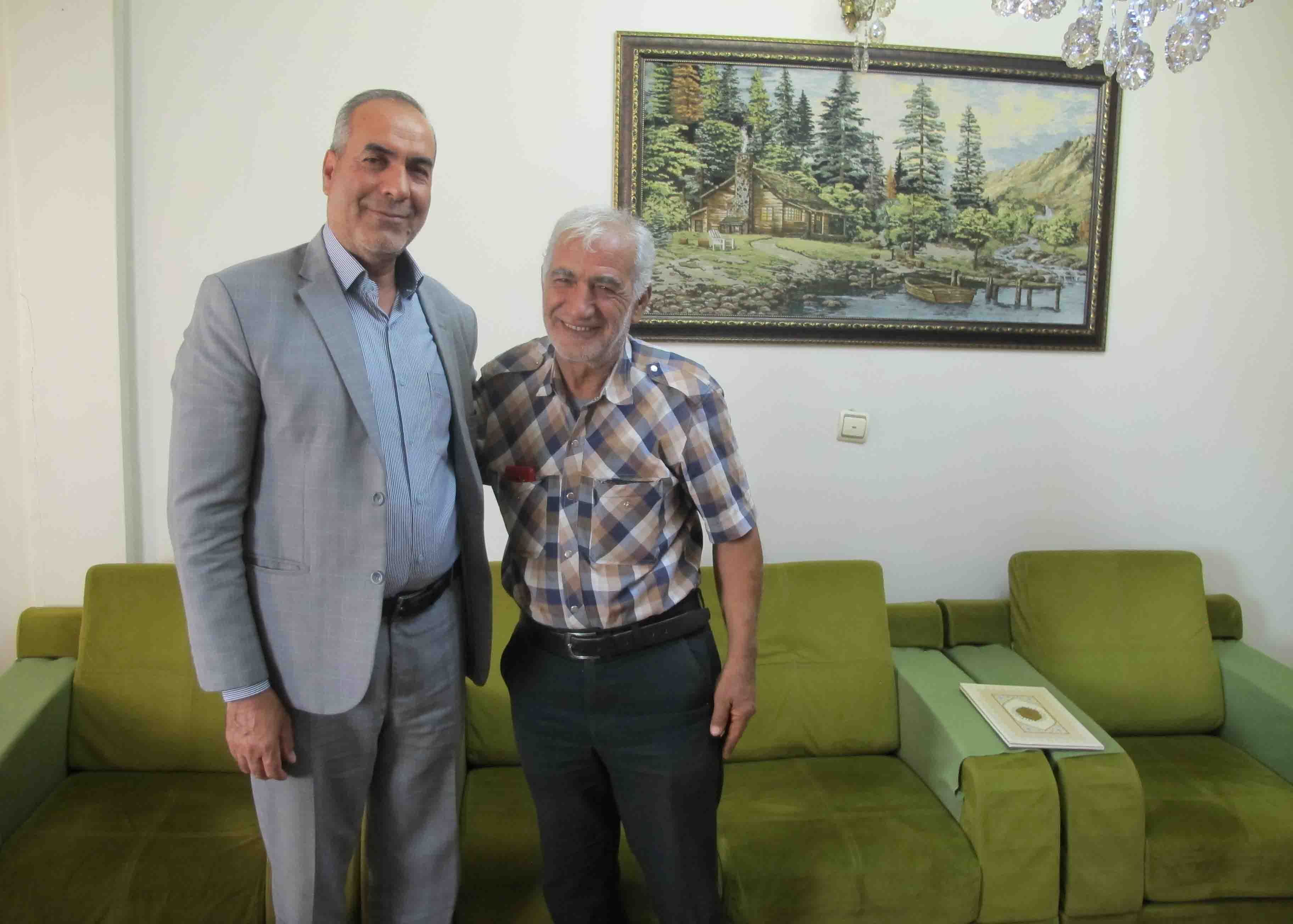 دیدار با ۵ پیشکسوت در شهرستان اراک