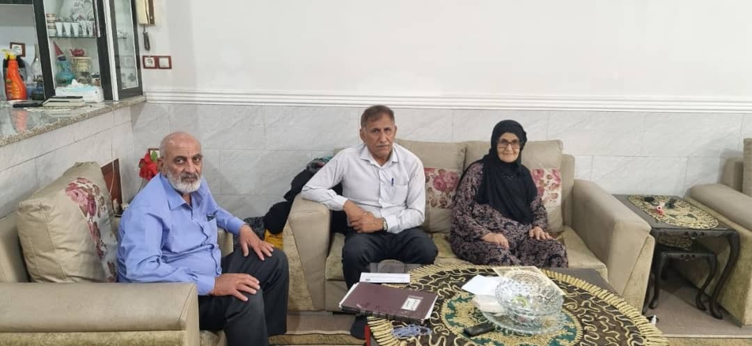 دیدار با 10 نفر از بازنشستگان و مستمری بگیران شهرستان بهبهان