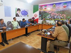 دیدار پیشکسوتان با فرمانده انتظامی شهرستان چرداول