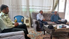 دیدار با دو نفر از پیشکسوتان در شهرستان نیشابور
