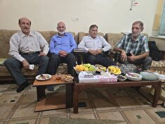 دیدار با ۱۰ نفر از بازنشستگان و مستمری بگیران شهرستان بهبهان