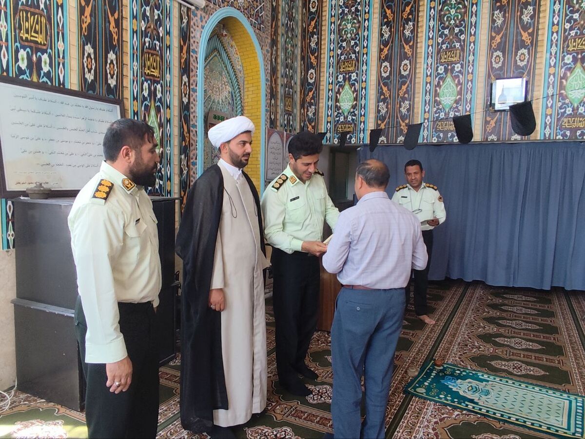تجلیل از آزادگان سرافراز فراجا شهرستان آباده