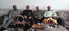 دیدار صمیمی فرمانده انتظامی شهرستان اردکان با بازنشسته جناب آقای عبدالرزاق فتوحی