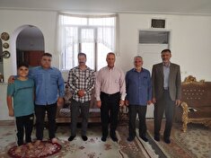 دیدار با ۱۰ پیشکسوت بازنشسته استان کرمانشاه