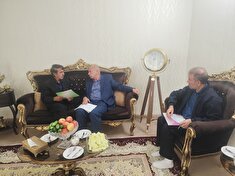 دیدار با ۶ تن از بازنشستگان و مستمری بگیران استان اردبیل