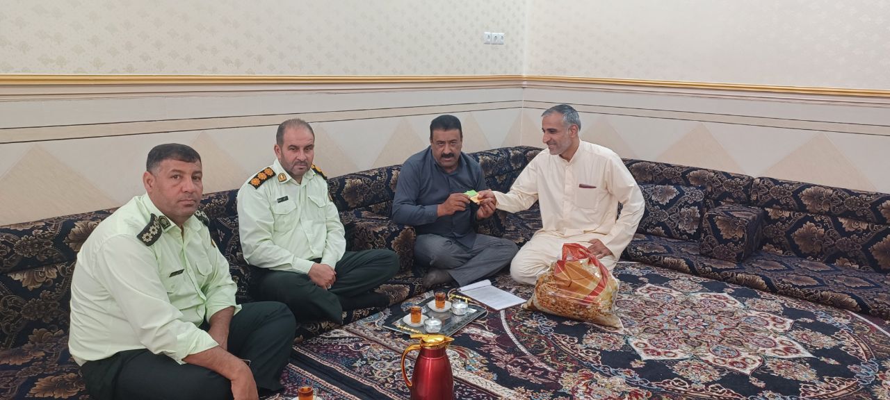 دیدار با 3 نفر از بازنشستگان شهرستان دشت آزادگان