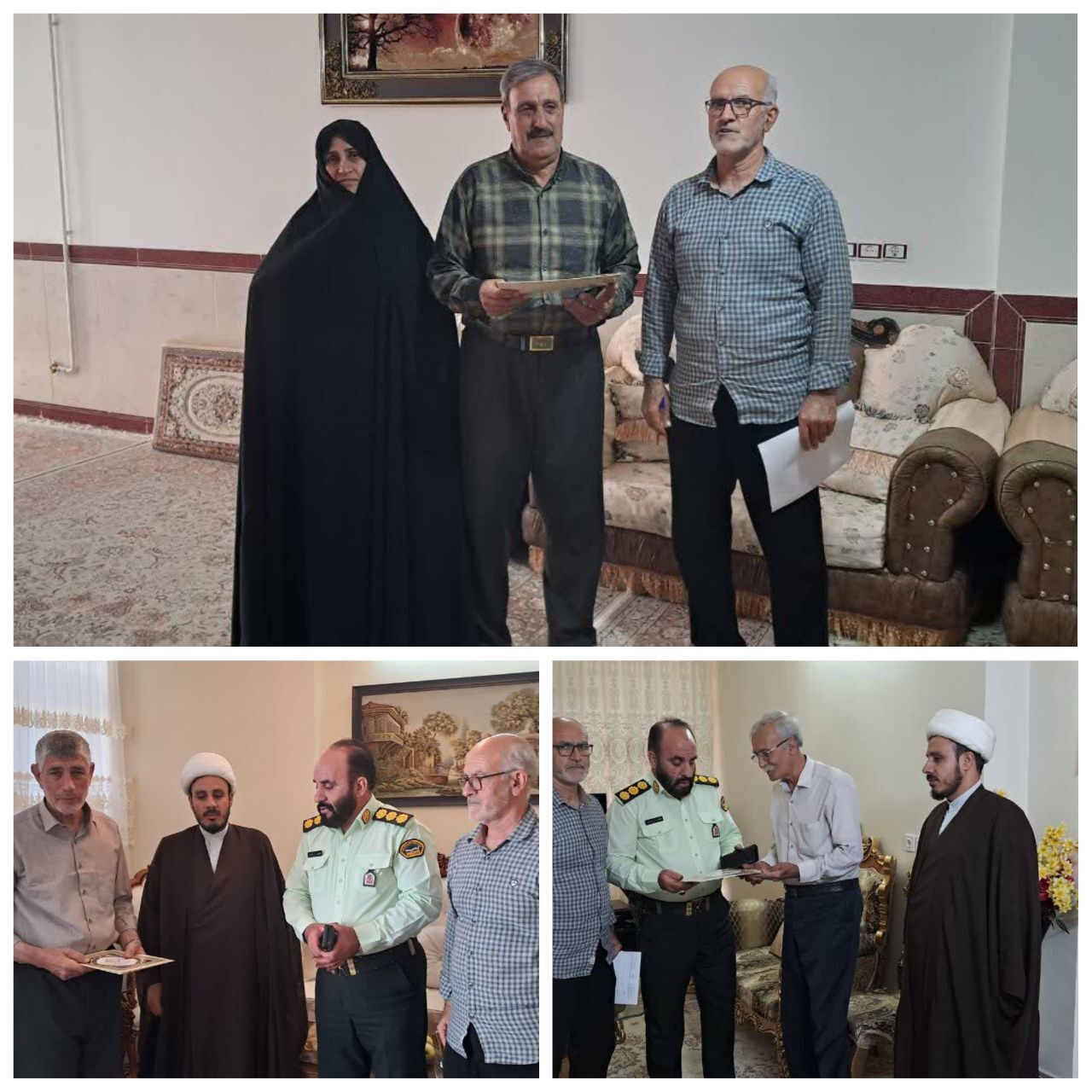 دیدار با ۳ پیشکسوت بازنشسته شهرستان هرسین استان کرمانشاه