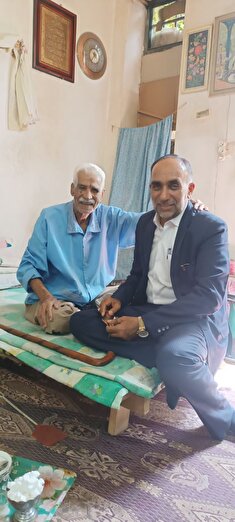 دیدار و سرکشی از ۴ پیشکسوت بازنشسته کرمان