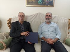 دیدار با بازنشسته آقای سیدبهرام سلمان زاده اطاقسرائی